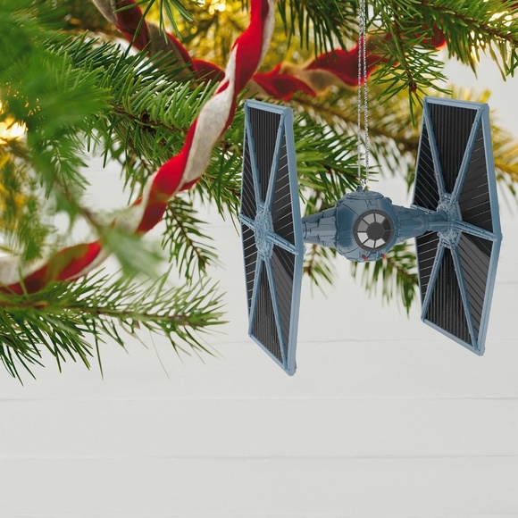 New! Star Wars Storytellers Tie Fighter Hallmark Keepsake Ornament 2018 + Sound! - Picture 4 of 4